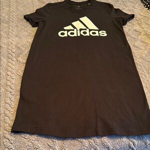 Adidas Black Dress with White Logo